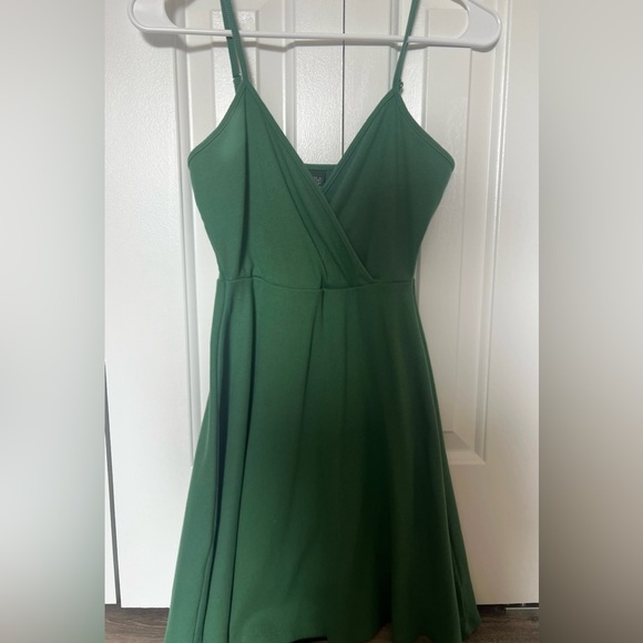 Green Knit Wild Fable XS Flowy Midi Dress - Picture 1 of 4
